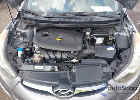 2012 Hyundai Elantra Gls (Ulsan Plant) from USA, damaged, VIN KMHDH4AE6CU278471